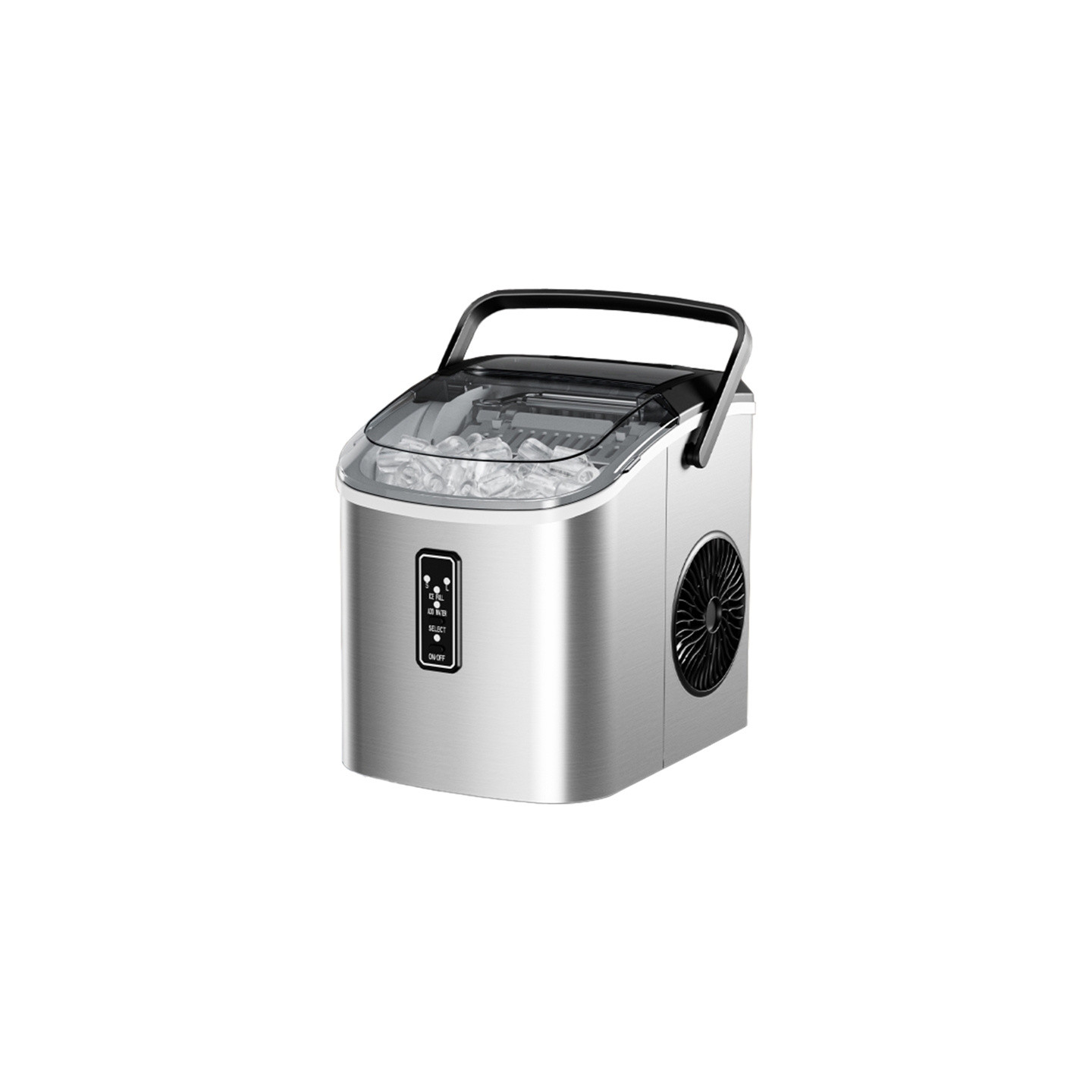 Euhomy IM08 Ice Maker, 1.2 L, 12 kg (Silver)