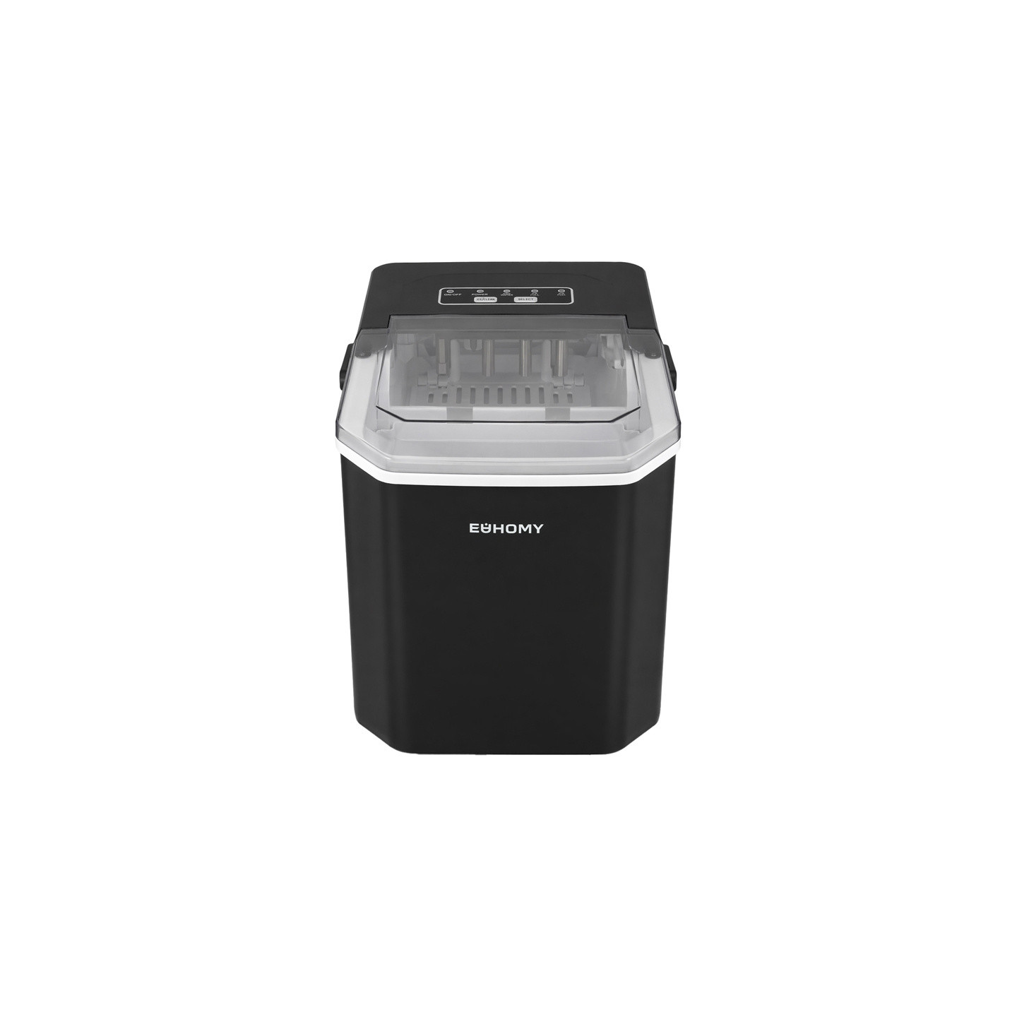 Euhomy IM011 Ice Maker, 1.2 L, 12 kg (Black)