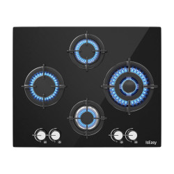 View product IsEasy MGBG-604B glass gas cooktop