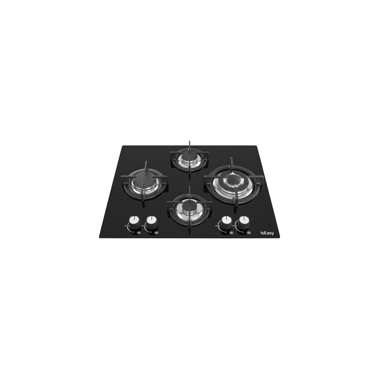IsEasy MGBG-604B glass gas cooktop