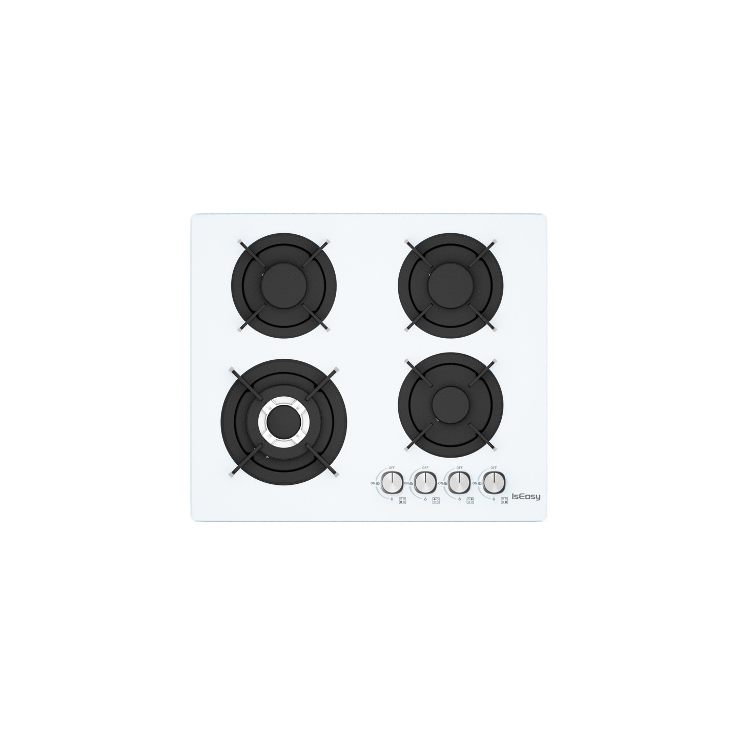 IsEasy MGBG-604B glass gas hob