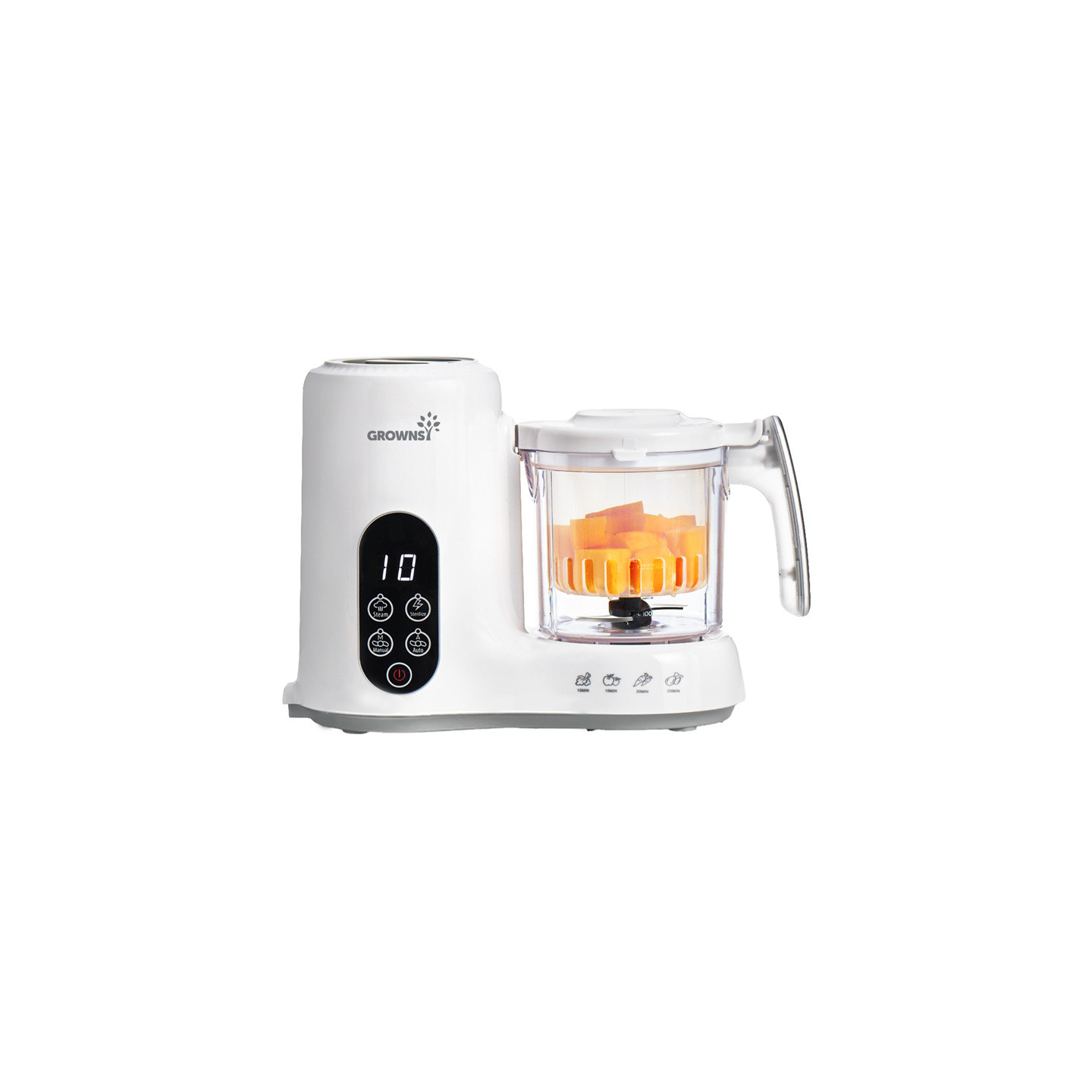 Grownsy baby food preparation robot