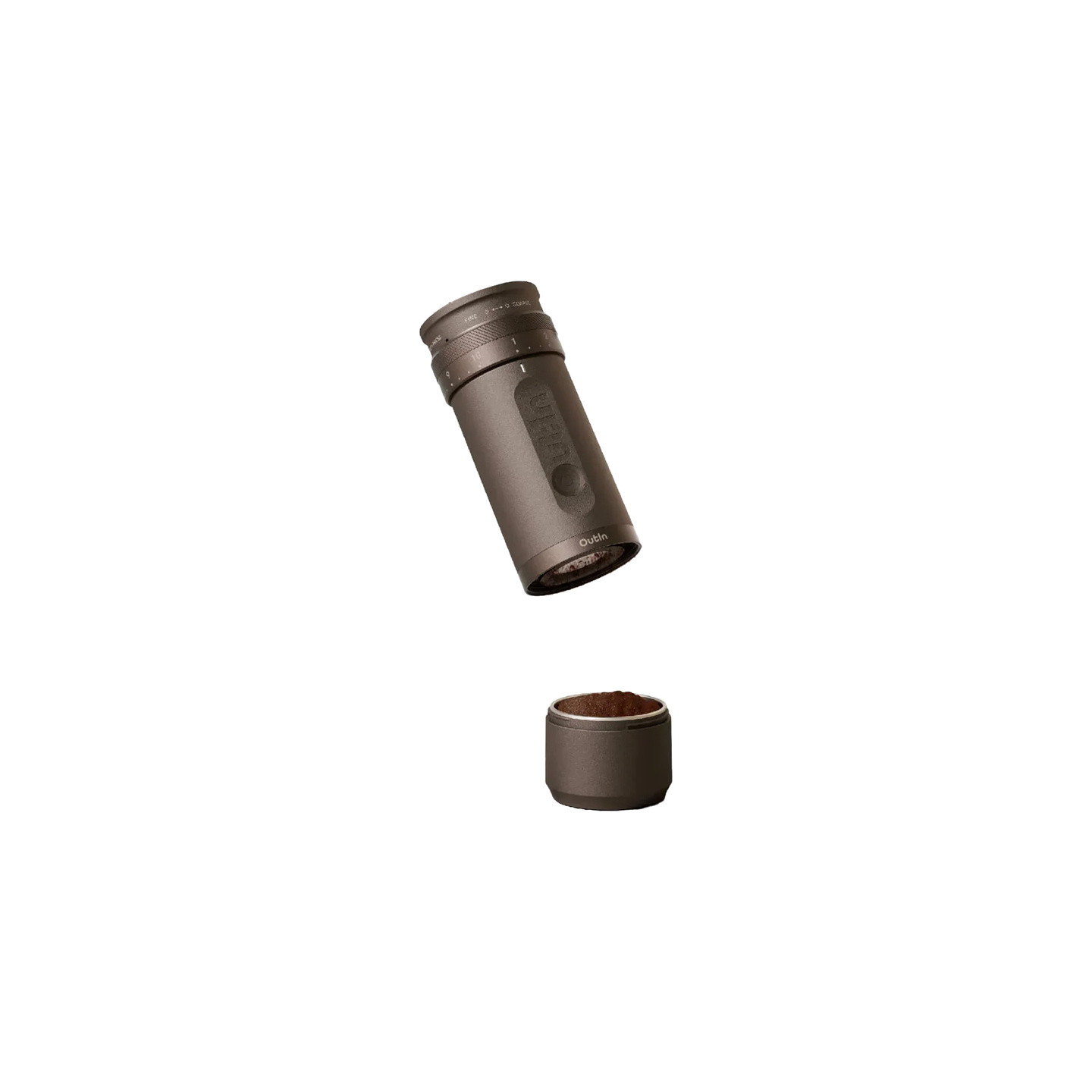 Outin Fino electric coffee grinder (brown)