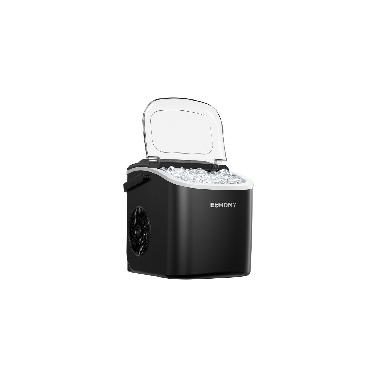 Euhomy IM001 ice cube maker, 1.2 l, 12 kg (black)