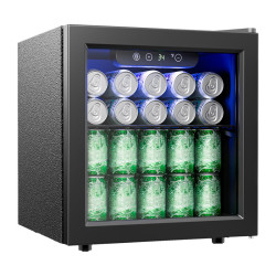 View product Euhomy BR009-55 37L beverage display cooler (black)