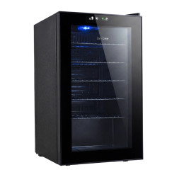 View product Euhomy BR001-89 70L beverage display refrigerator (black)