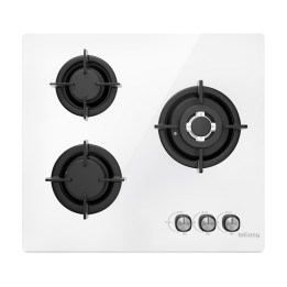 ISEASY MGBG-603 gas hob, 3 burners (white)
