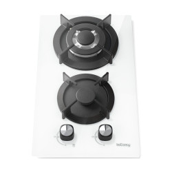 View product ISEASY MGBG-312A gas hob, 2 burners (white)