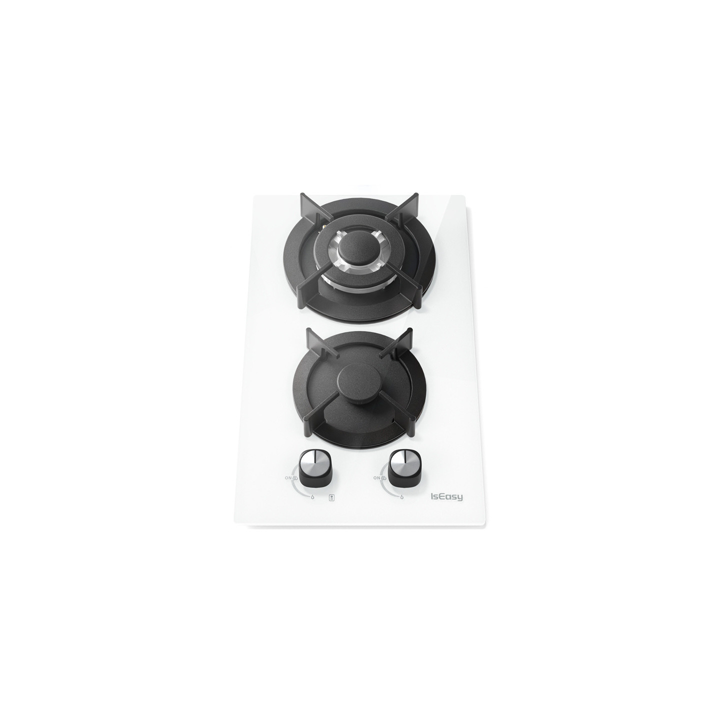 ISEASY MGBG-312A gas hob, 2 burners (white)
