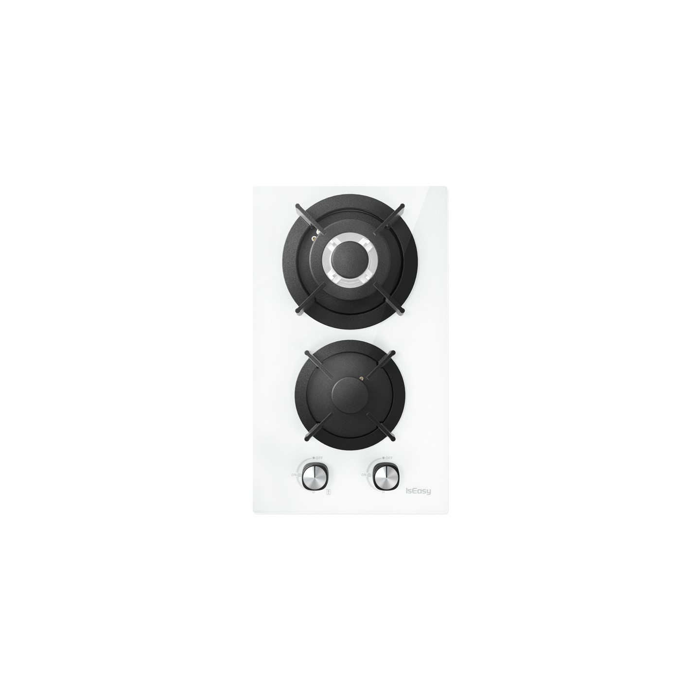 ISEASY MGBG-312A gas hob, 2 burners (white)