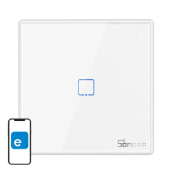 View product Smart Wireless Wall Switch Sonoff T2EU1C-RF 433MHz (1-channel)