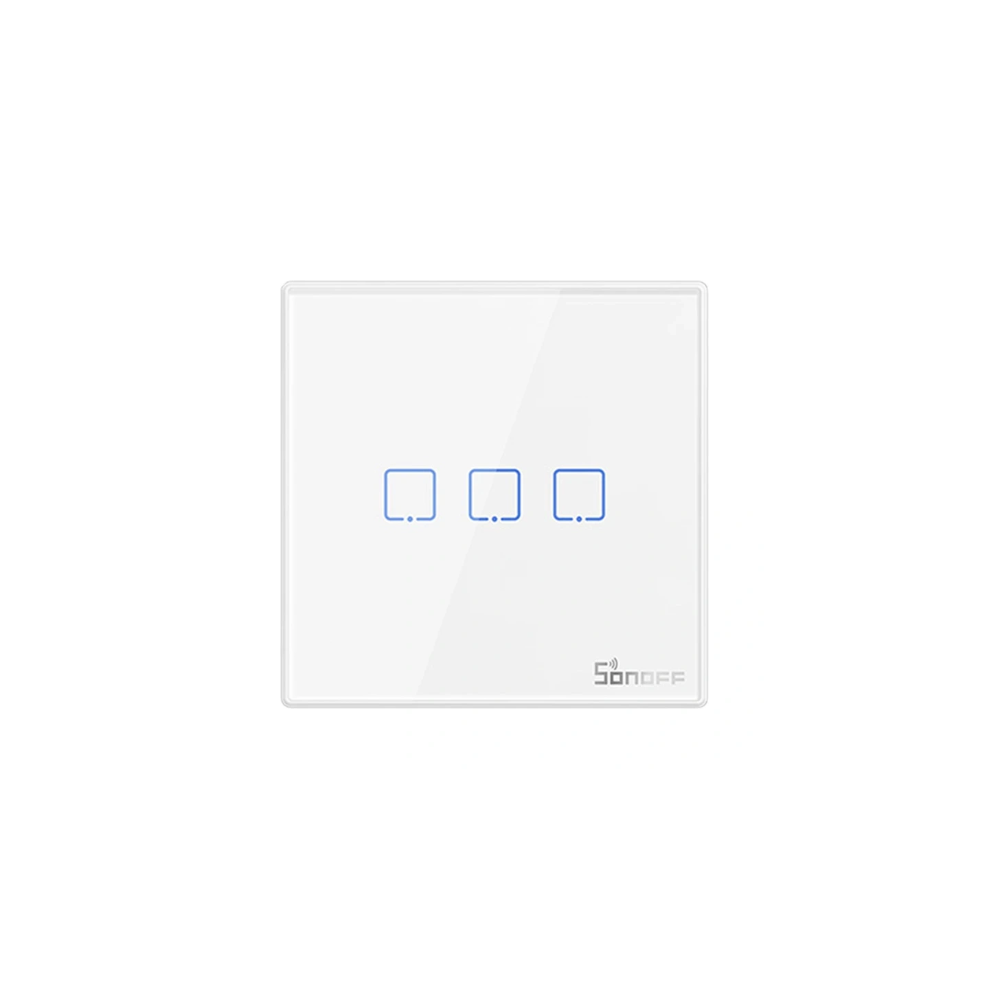 Smart Wireless Wall Switch Sonoff T2EU3C-RF 433MHz (3-channel)