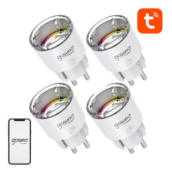 View product Gosund EP2 WiFi smart socket, 4 pieces (four-pack) 10A Tuya