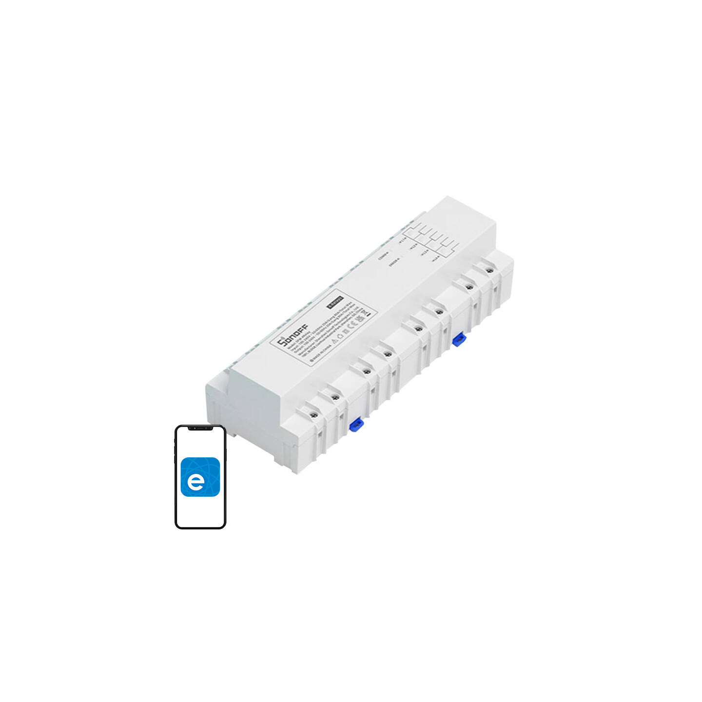 Smart switch Sonoff SPM-4Relay 4 x 20A WiFi