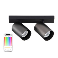 View product Yeelight Ceiling Spotlight YLDDL-0084-B (two bulbs) black