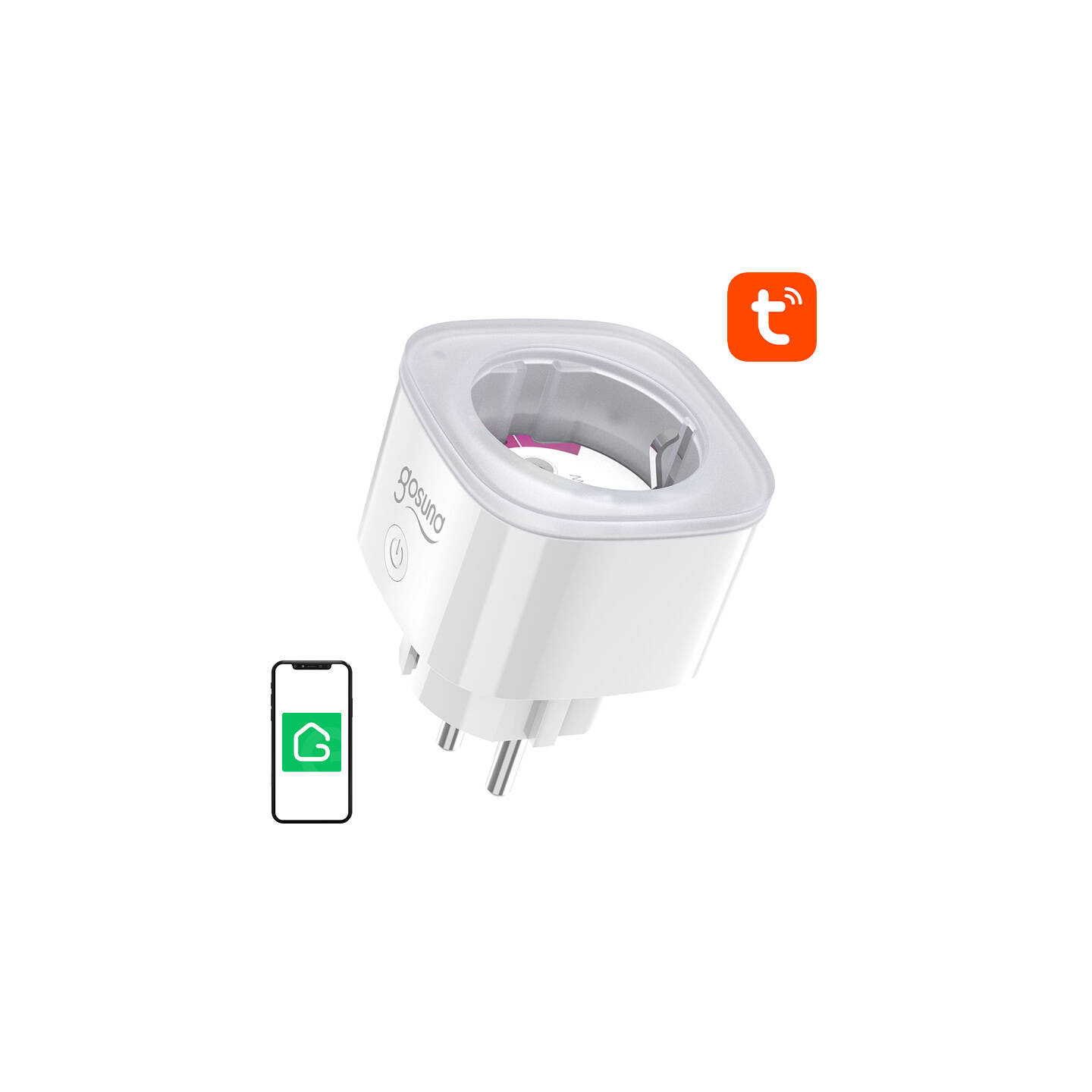 Smart plug WiFi Gosund EP8 16A Tuya