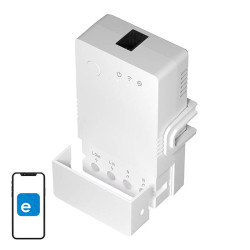 View product Smart WiFi temperature and humidity monitoring switch Sonoff THR316 TH Origin