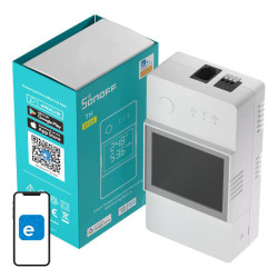 View product Smart WiFi temperature and humidity monitoring switch Sonoff THR320D TH Elite