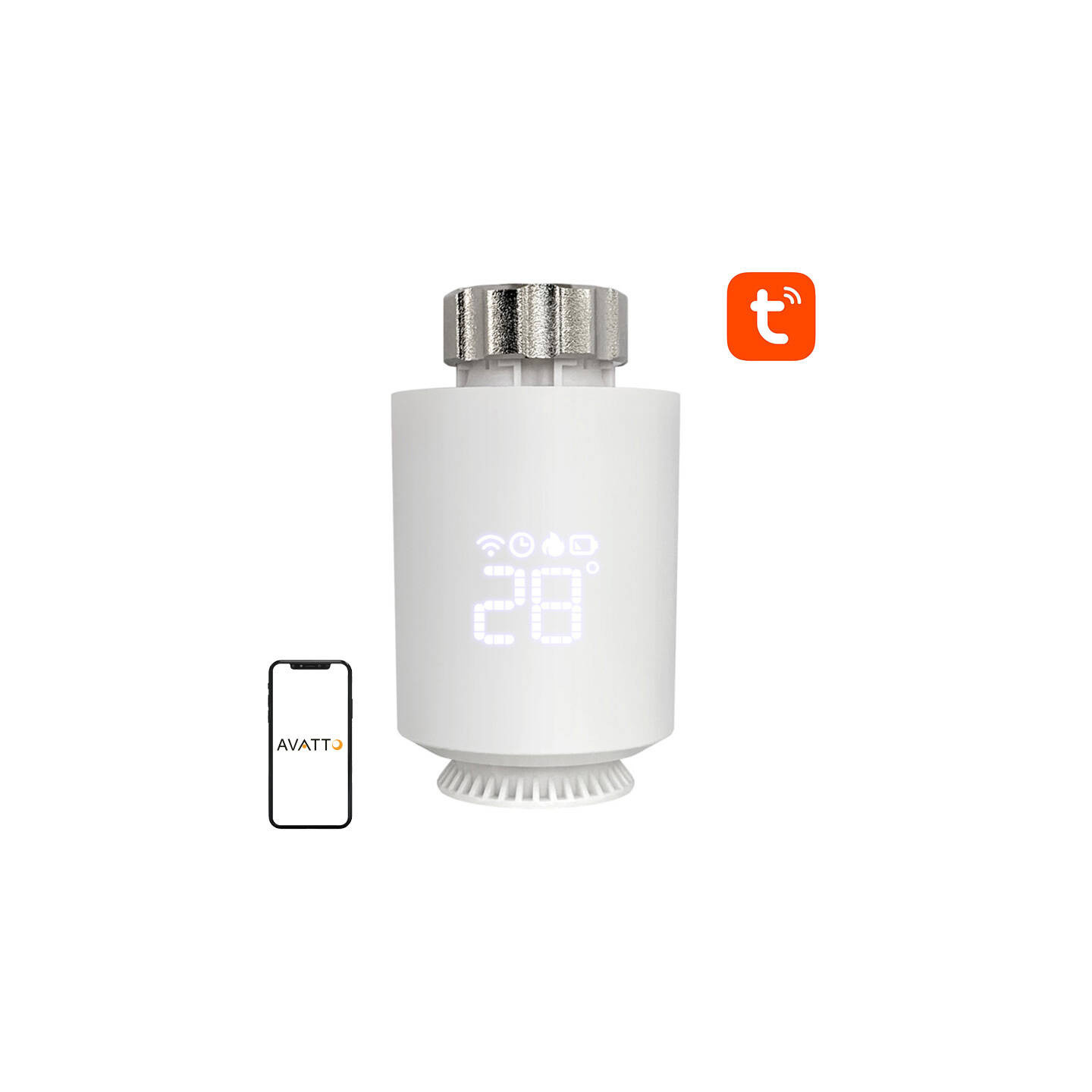Smart Thermostat Radiator Valve Avatto TRV06 Zigbee 3.0 TUYA
