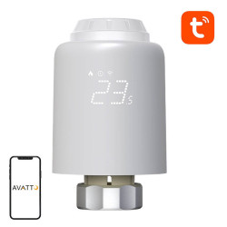 View product Smart Thermostat Radiator Valve Avatto TRV07 Zigbee 3.0 TUYA