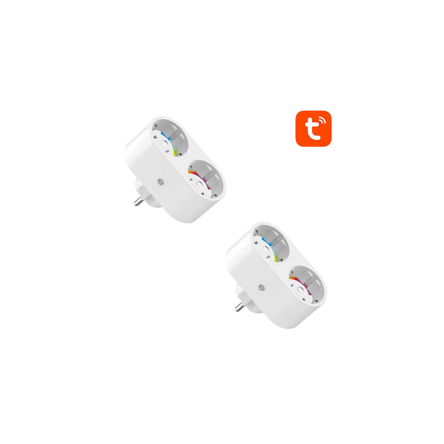 Dual smart plug WiFi Gosund SP211 (2-pack) 3500W Tuya