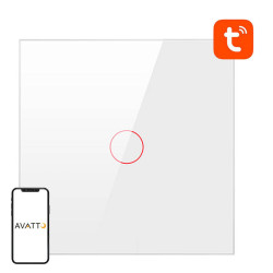 View product Smart Light Switch WiFi Avatto TS02-EU-W1 1 way TUYA (white)