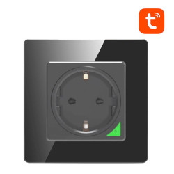 View product Smart WiFi Wall Socket Avatto N-WOT10-EU-B TUYA (black)