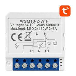 View product Smart Switch Module WiFi Avatto WSM16-W2 TUYA
