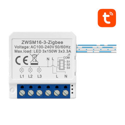 View product Smart Switch Module ZigBee Avatto ZWSM16-W3 TUYA