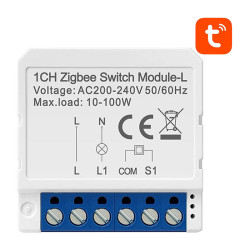 View product Smart Switch Module ZigBee Avatto LZWSM16-W1 No Neutral TUYA