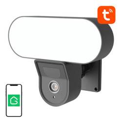 View product Smart outdoor WiFi camera with Gosund IPC3 floodlight, IP65 Tuya