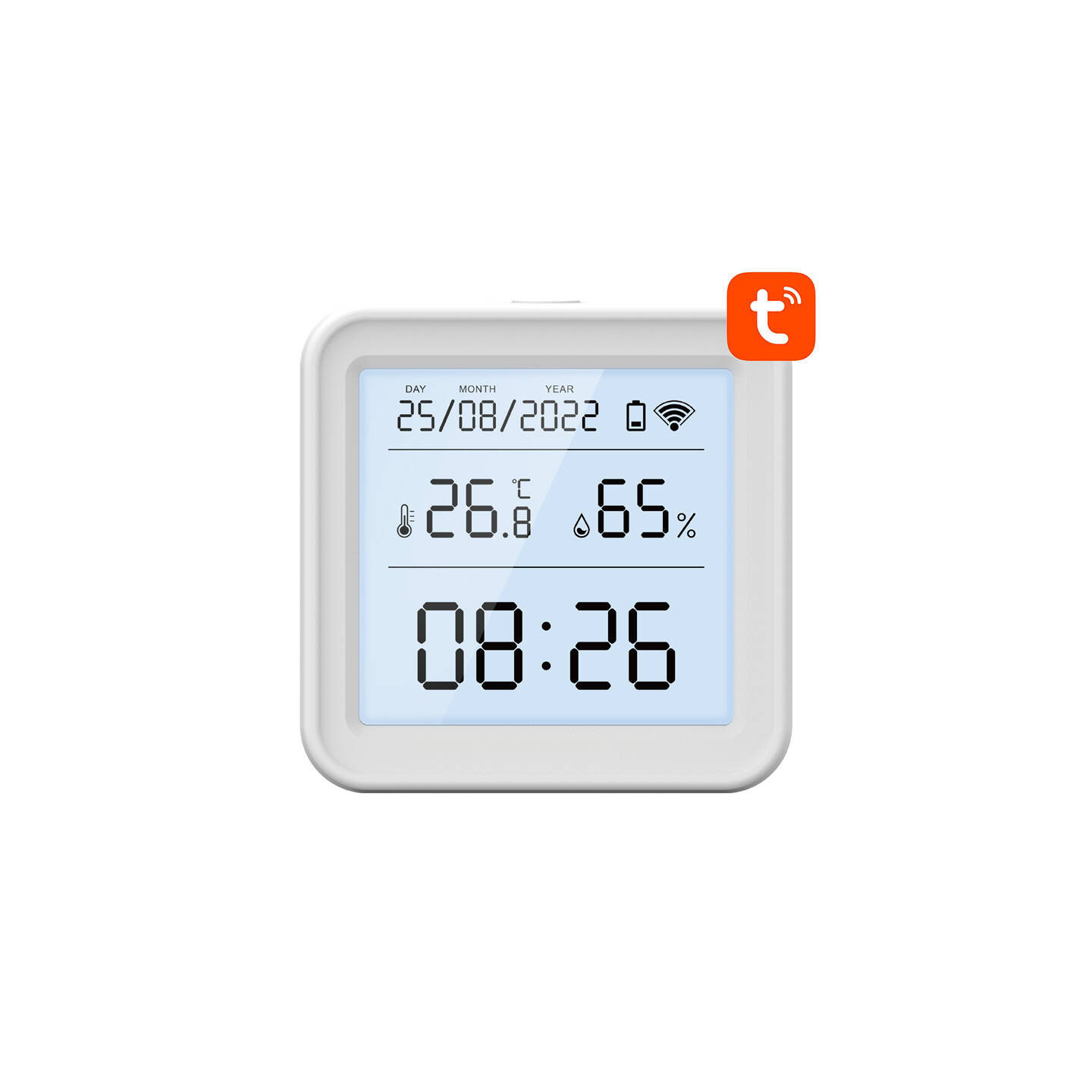Smart temperature and humidity sensor WiFi Gosund S6 LCD Tuya