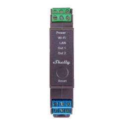View product Shelly Pro 2 DIN Rail 2-channel Relay, WiFi/LAN