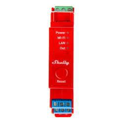 View product Shelly Pro 1PM DIN Rail Switch with Power measurement, 1 channel, WiFi/LAN
