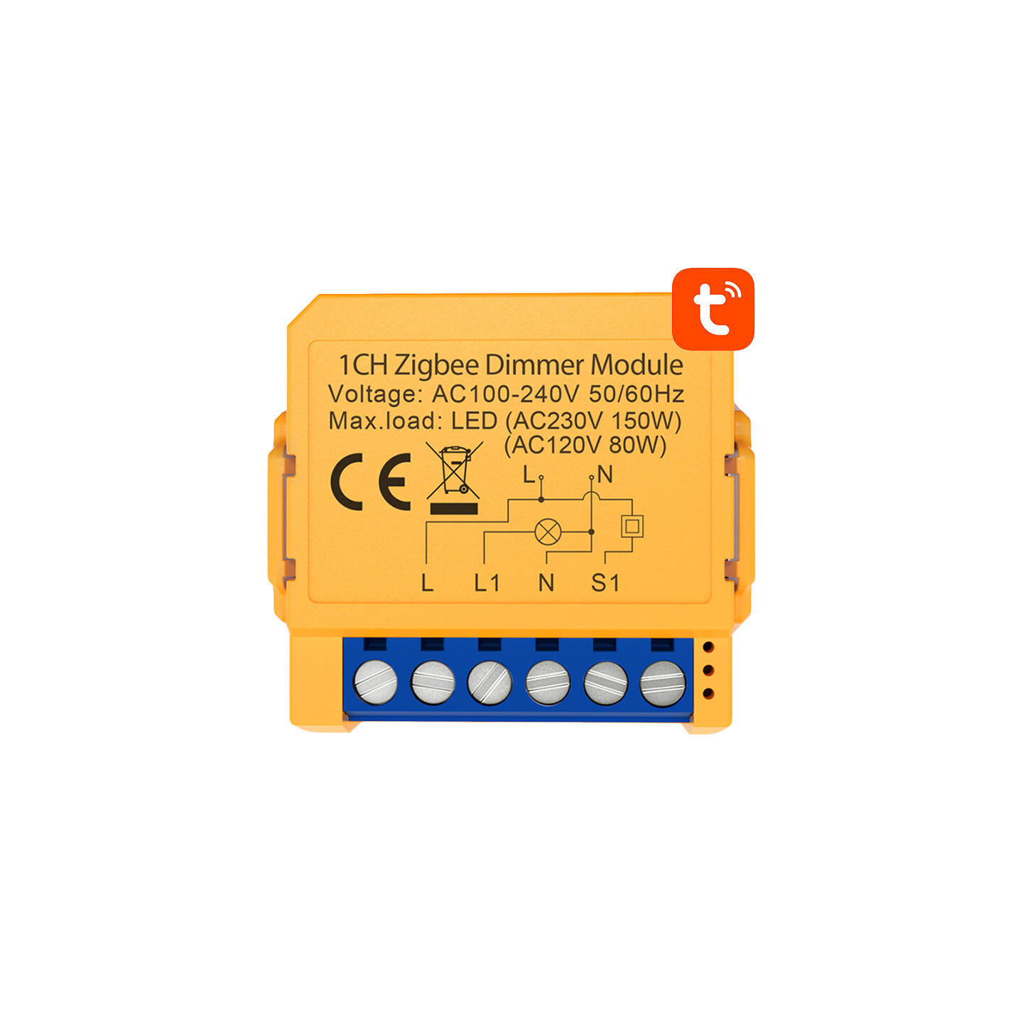 Smart socket switch ZigBee Avatto ZDMS16-1 TUYA