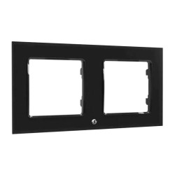 View product Shelly Switch Frame Double (Black)