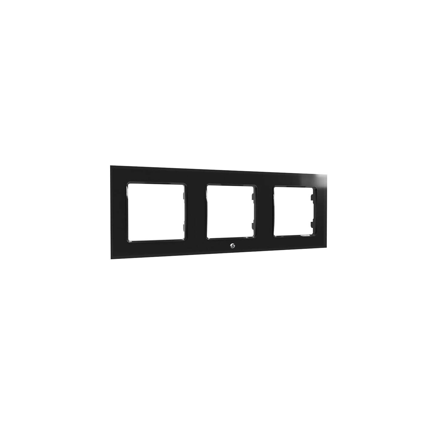 Shellly Switch Frame Triple (Black)