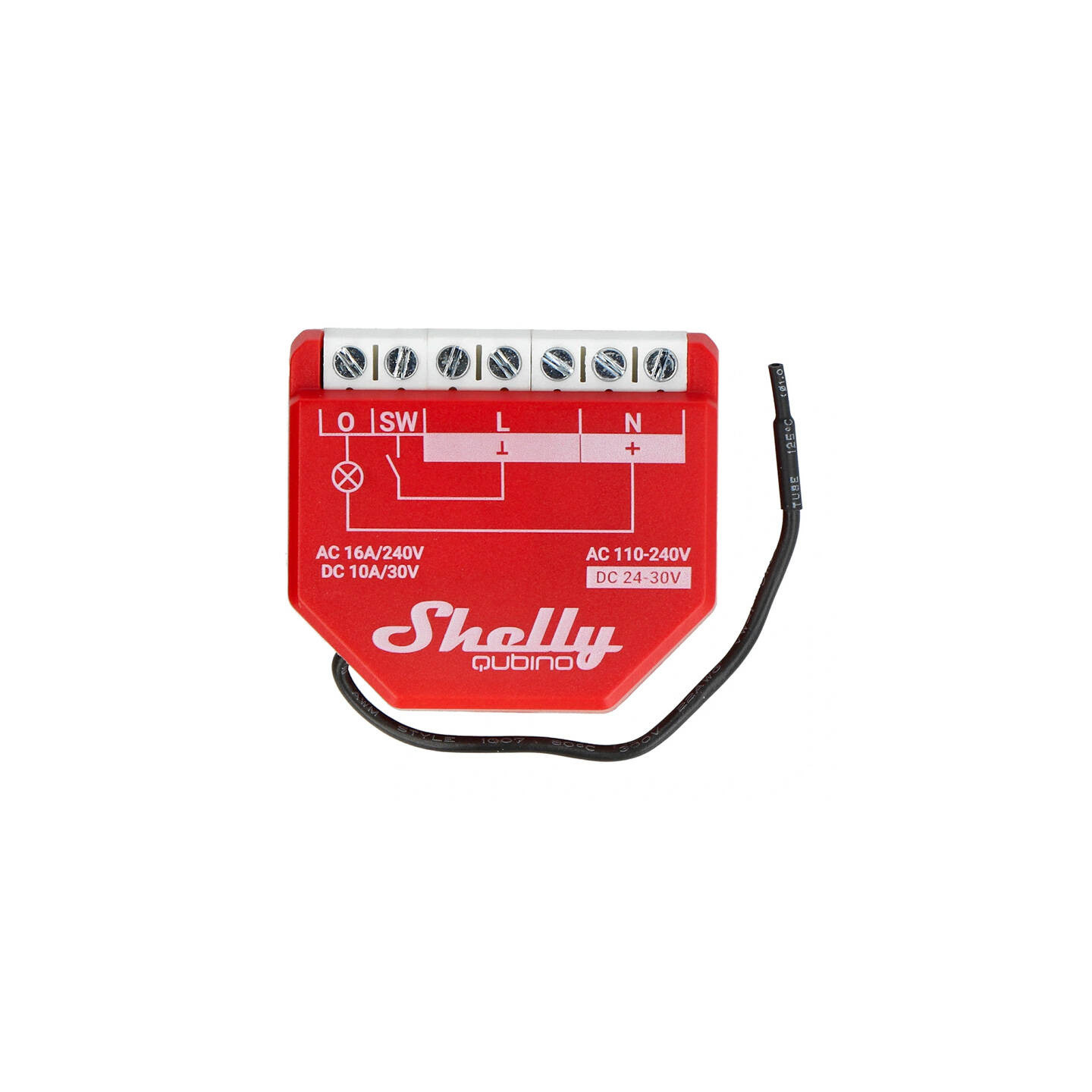 Shelly Qubino Wave1PM Controller, 1-channel, Z-Wave (Power measurement)