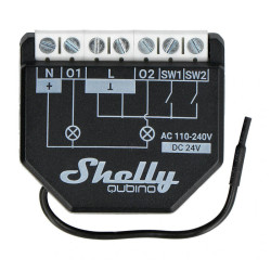 View product Shelly Qubino Wave2PM Controller, 2-channel, Z-Wave (Power measurement)