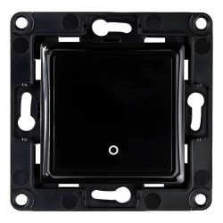 View product Shelly wall switch 1 button (black)