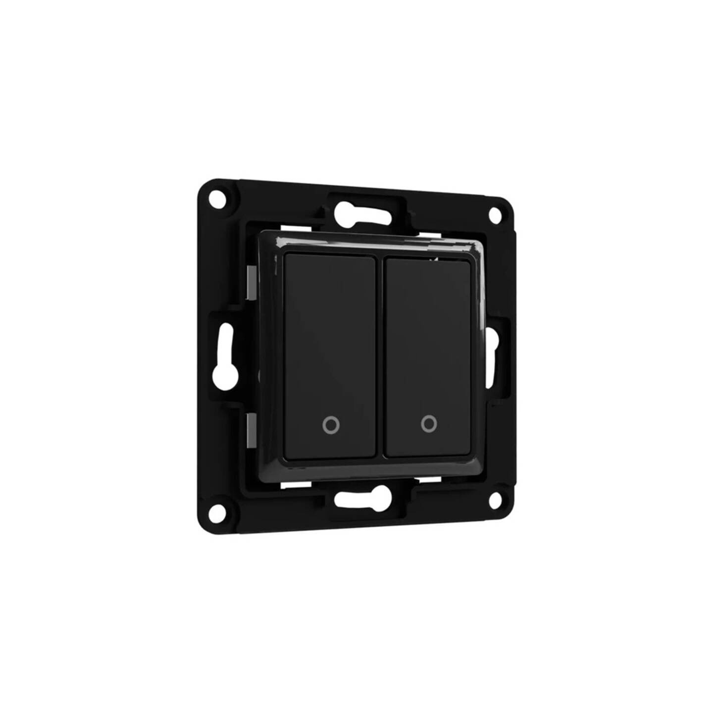 Shelly wall switch 2 button (black)