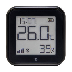 View product Shelly H&T Gen3 Temperature and humidity sensor, WiFi (Black)