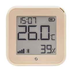 View product Shelly H&T Gen3 Temperature and humidity sensor, WiFi (Mocha)