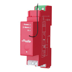 View product Shelly Qubino Pro 1PM DIN rail Relay, 1-channel, Z-Wave (Power measurement)
