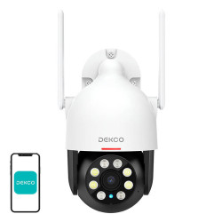 View product IP Outdoor camera WiFi DEKCO DC5L 2K QHD 166°