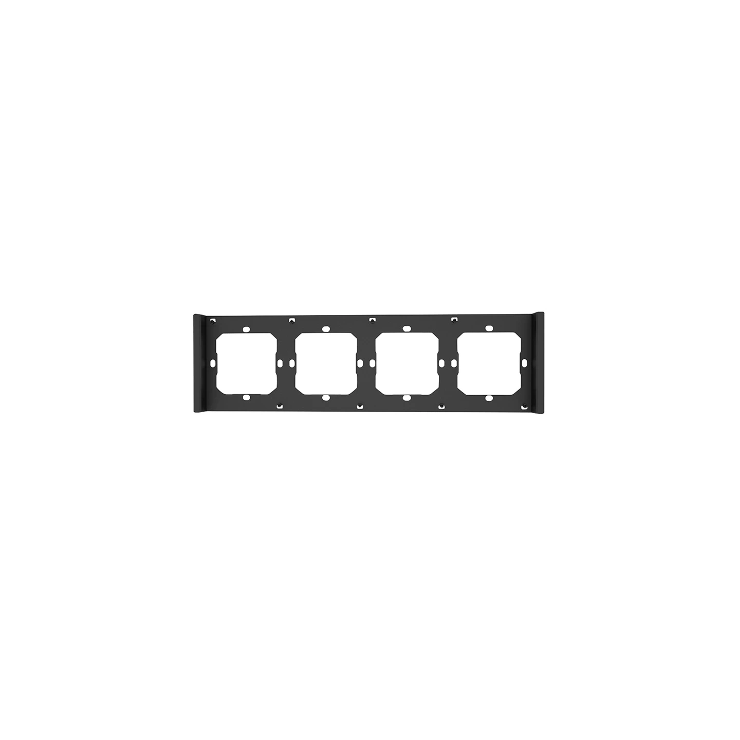 Frame for switch M5 80 quadruple 4-fold SONOFF M5-4C-80-F (graphite/black)