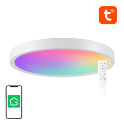 View product Smart ceiling lamp 30cm WiFi/Bluetooth 16M RGBCW Gosund LB12 1920lm Tuya + Remote Control.