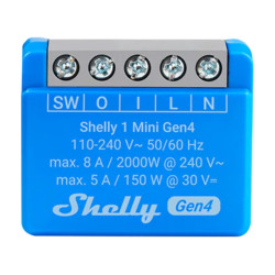 View product Shelly 1 Mini Gen4 Controller Zigbee/Matter