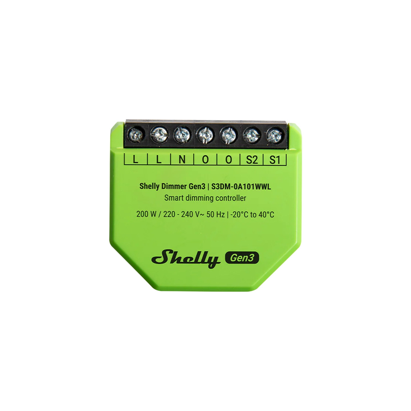 Shelly Dimmer Gen3 WiFi Light Controller