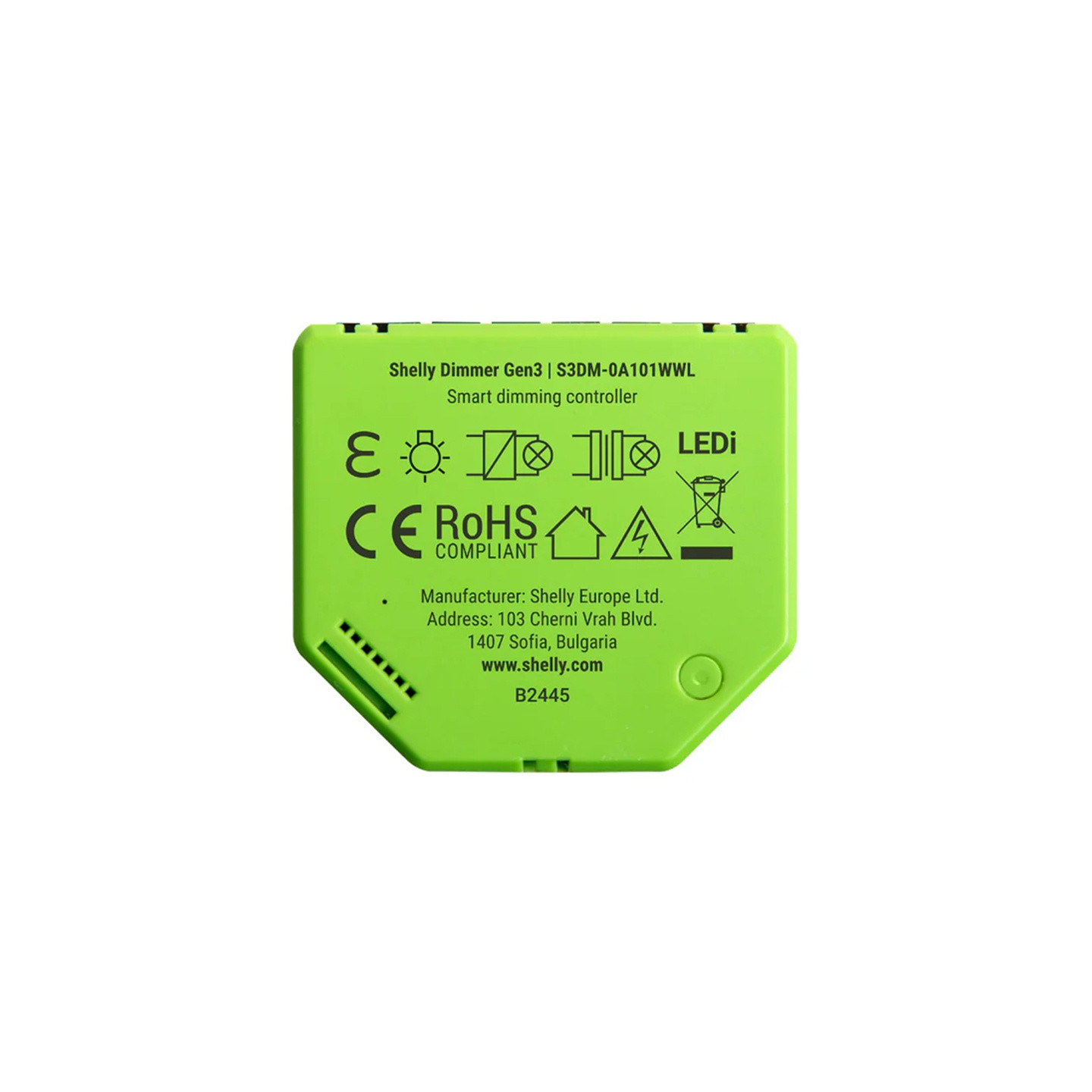 Shelly Dimmer Gen3 WiFi Light Controller